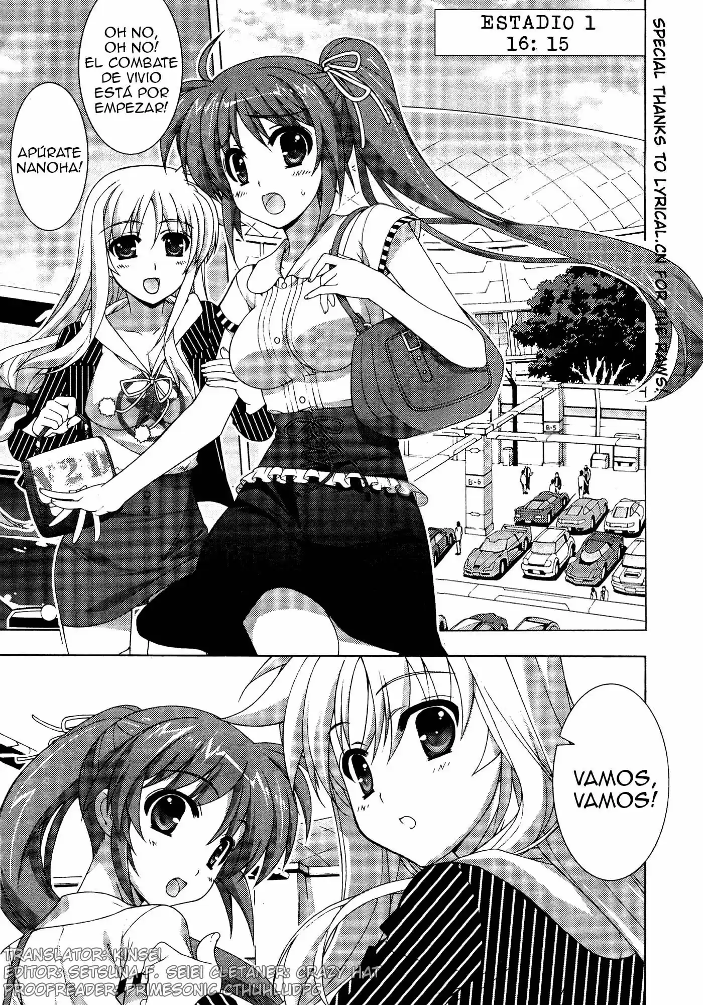 Mahou Shoujo Lyrical Nanoha Vivid: Chapter 32 - Page 1