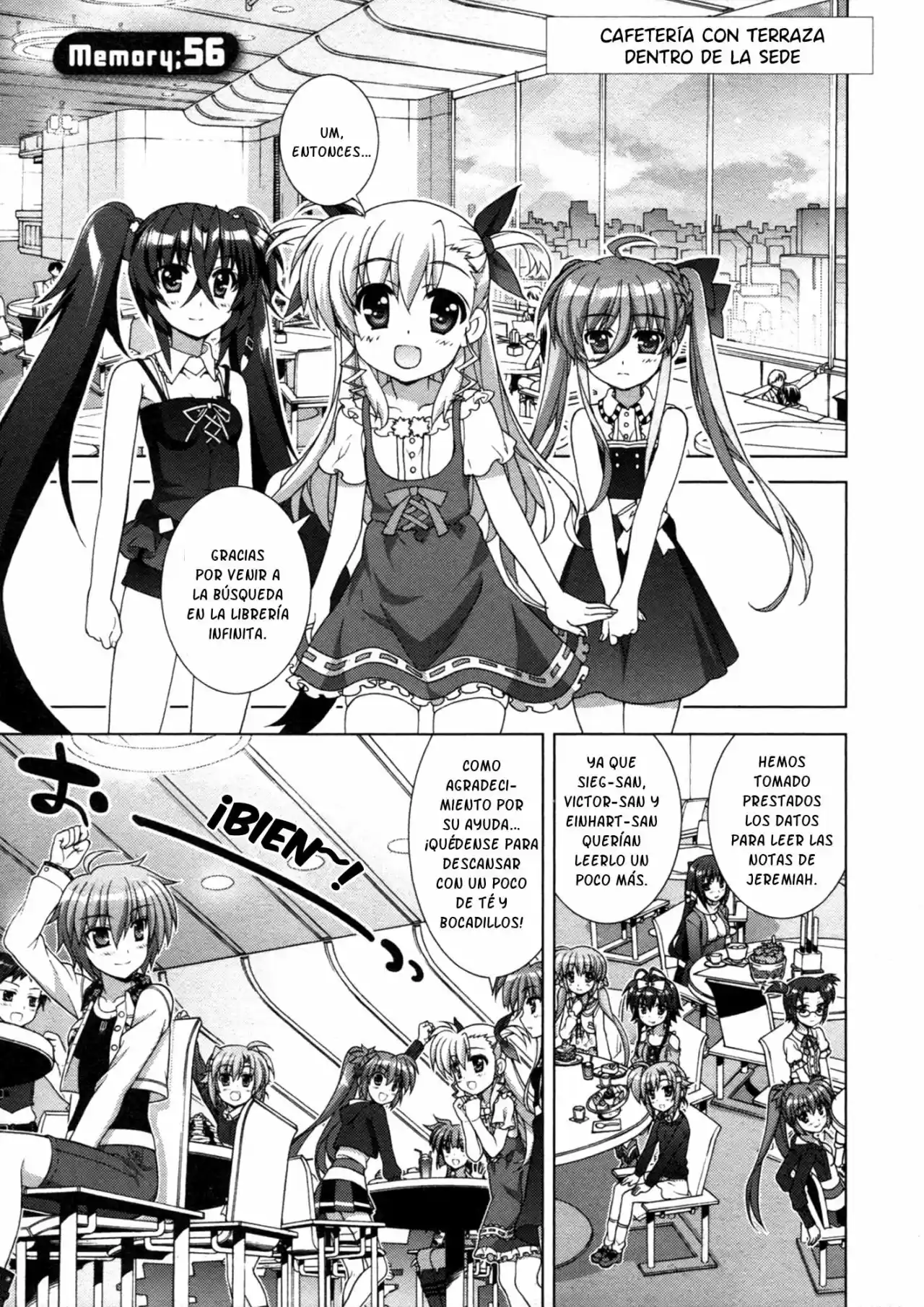 Mahou Shoujo Lyrical Nanoha Vivid: Chapter 56 - Page 1