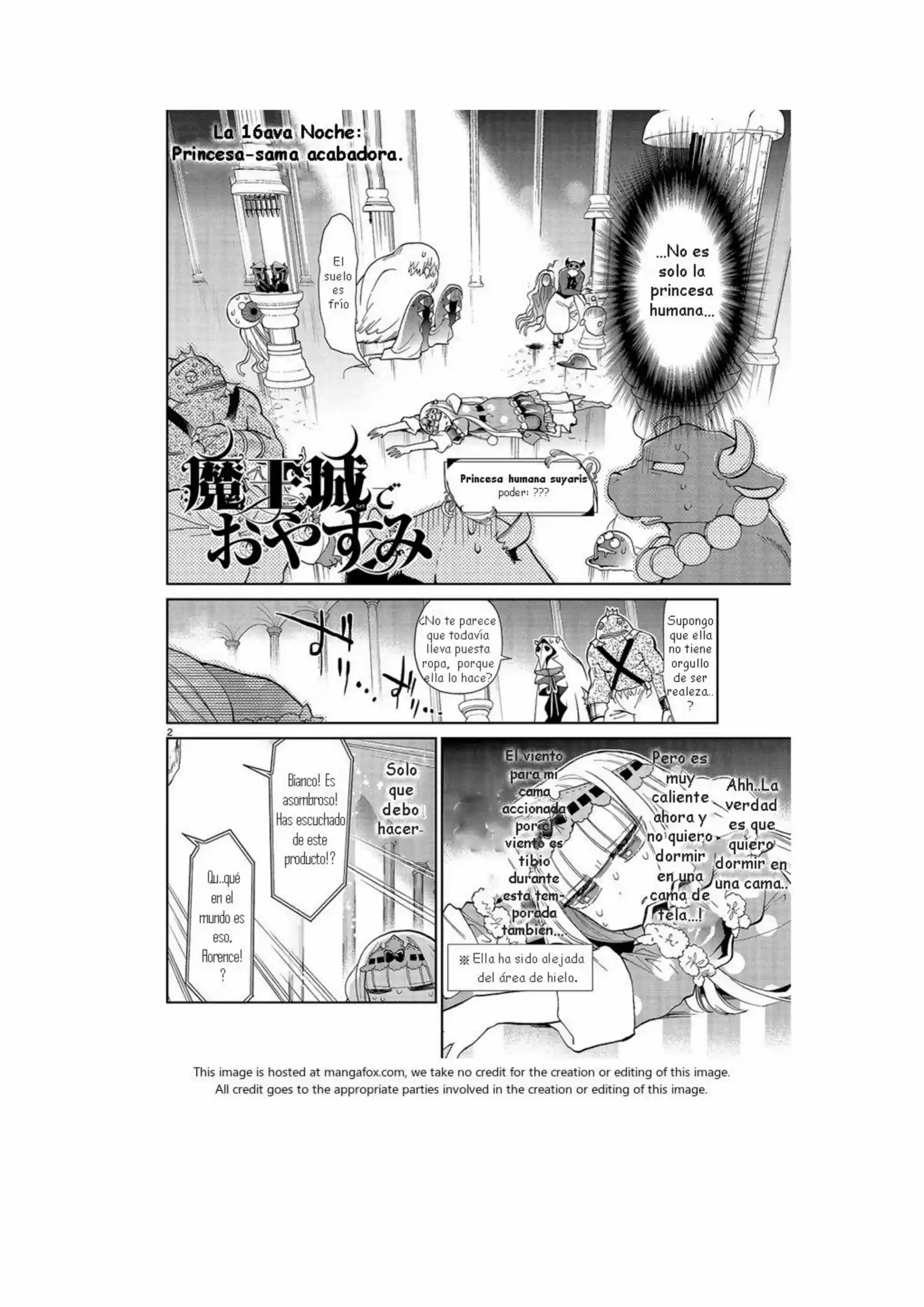 MAOU-JOU DE OYASUMI: Chapter 16 - Page 1