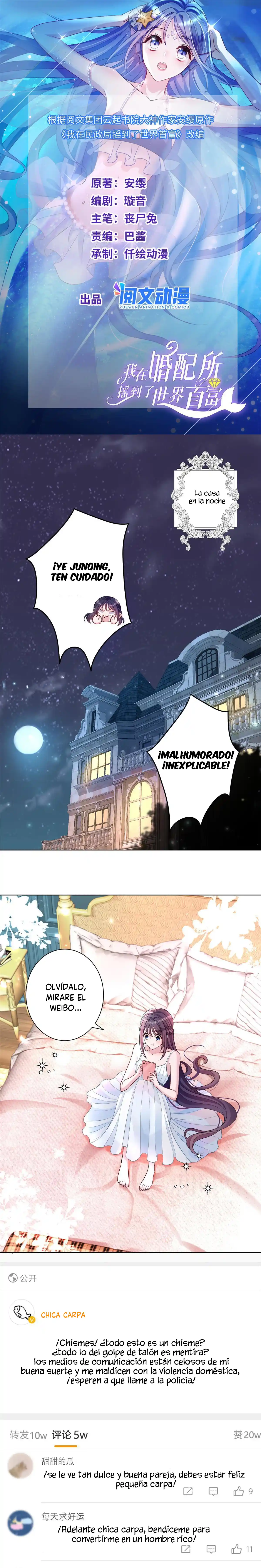 Me Case Con El Hombre Más Rico Del Mundo: Chapter 12 - Page 1