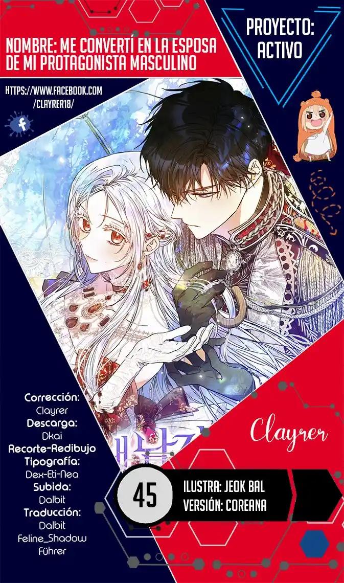 Me Convertí En La Esposa Del Protagonista Masculino: Chapter 45 - Page 1