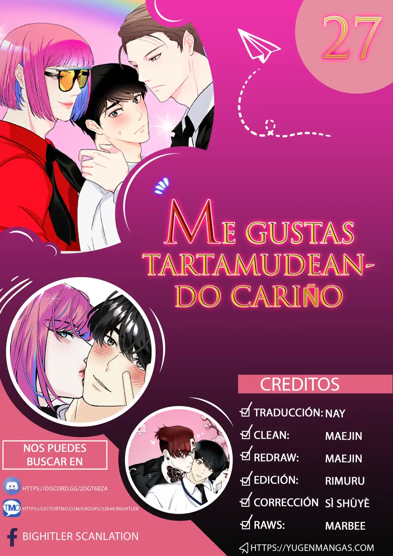 Me Gustas Tartamudeando, Cariño: Chapter 27 - Page 1