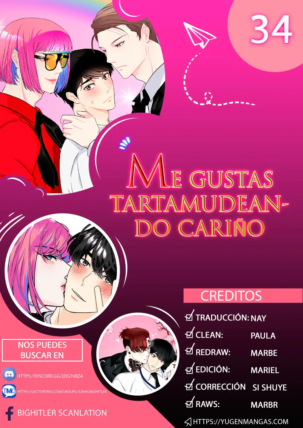 Me Gustas Tartamudeando, Cariño: Chapter 34 - Page 1