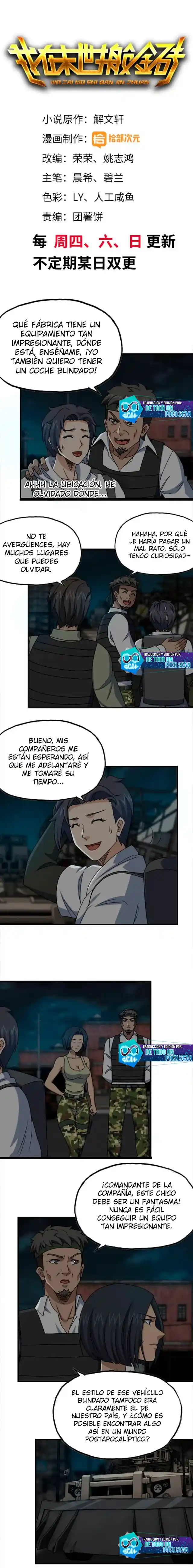 Me Llevo El Oro Del Mundo Post-apocalíptico: Chapter 121 - Page 1