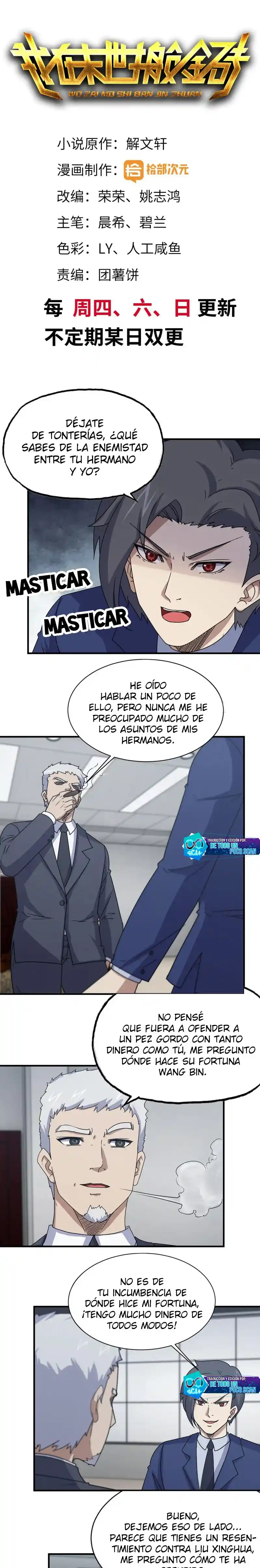 Me Llevo El Oro Del Mundo Post-apocalíptico: Chapter 165 - Page 1