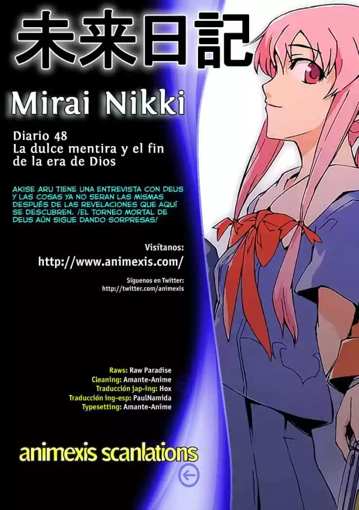 Mirai Nikki: Chapter 48 - Page 1