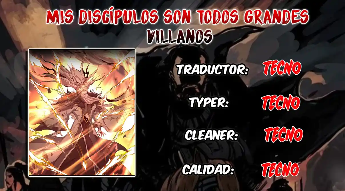 Mis Discípulos Son Todos Grandes Villanos: Chapter 0 - Page 1