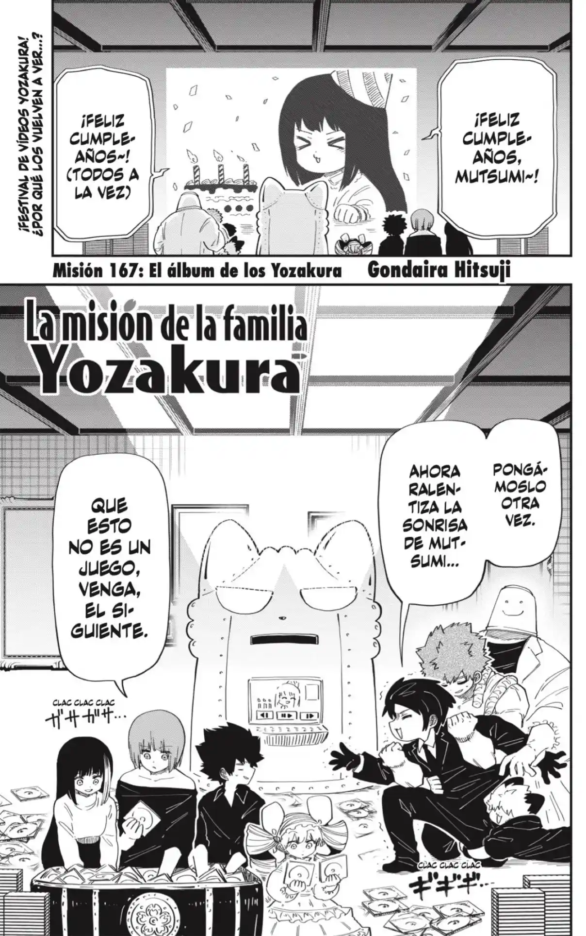 Mission: Yozakura Family: Chapter 167 - Page 1