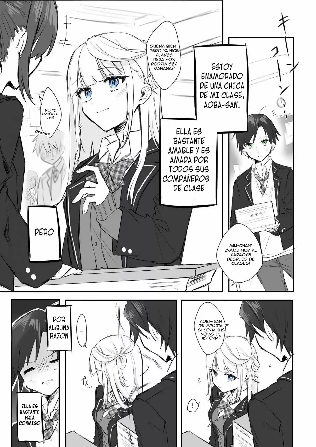 My Classmate Became My Maid Manga: Chapter 1 - Page 1