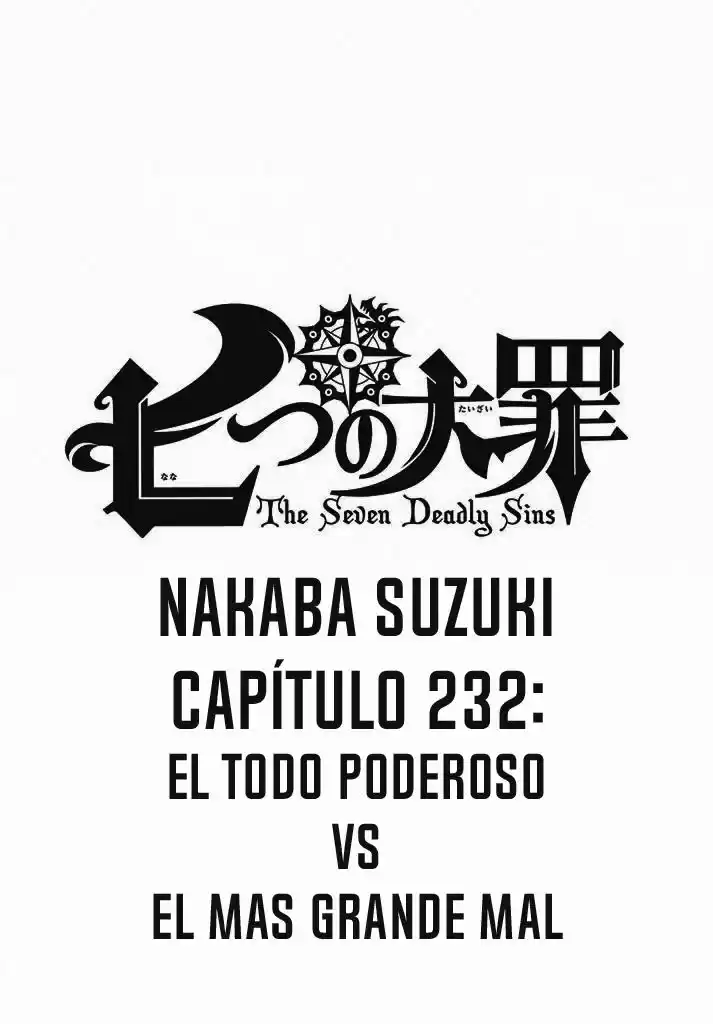 Nanatsu no Taizai: Chapter 232 - Page 1