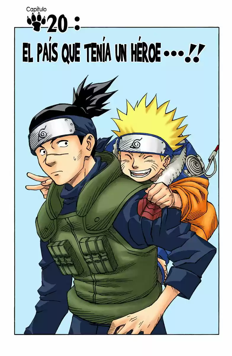 Naruto Full Color: Chapter 20 - Page 1