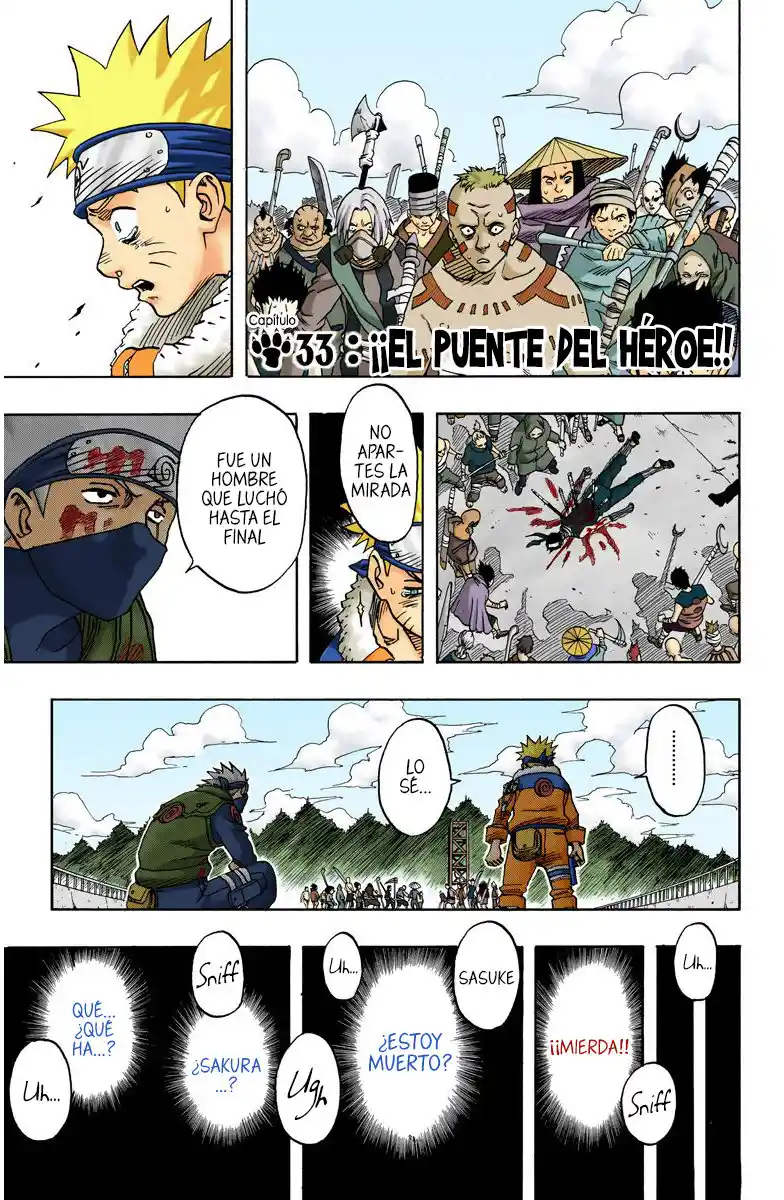 Naruto Full Color: Chapter 33 - Page 1