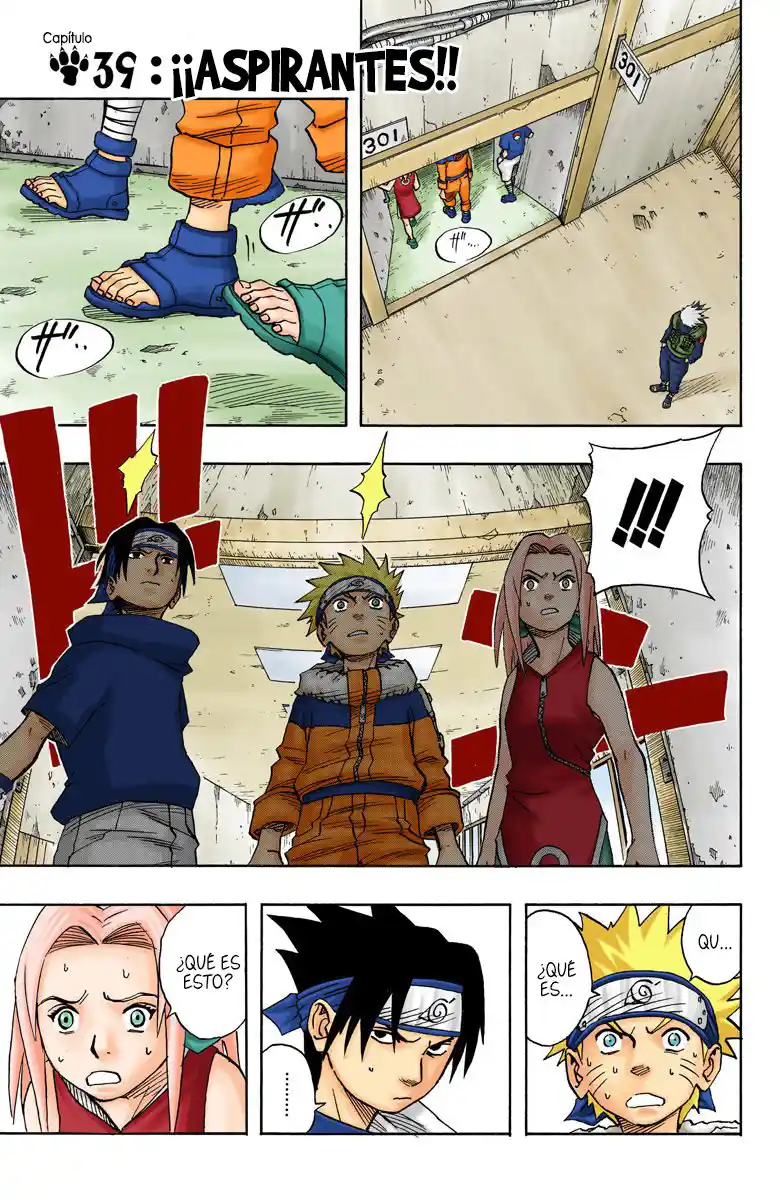 Naruto Full Color: Chapter 39 - Page 1