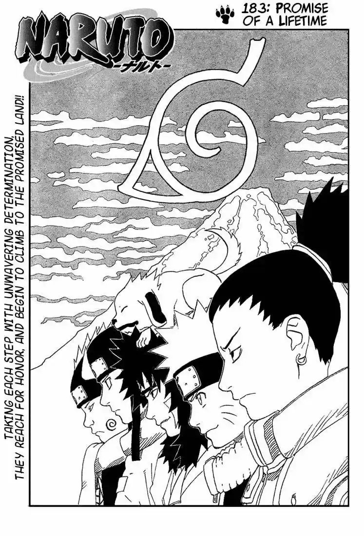Naruto: Chapter 183 - Page 1