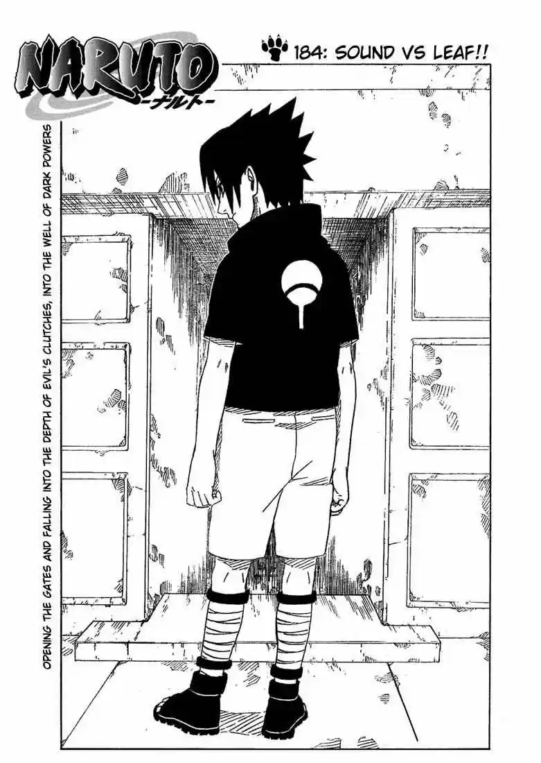 Naruto: Chapter 184 - Page 1