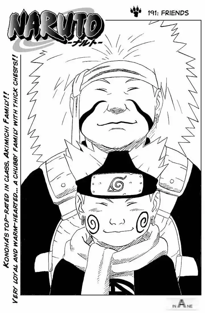 Naruto: Chapter 191 - Page 1