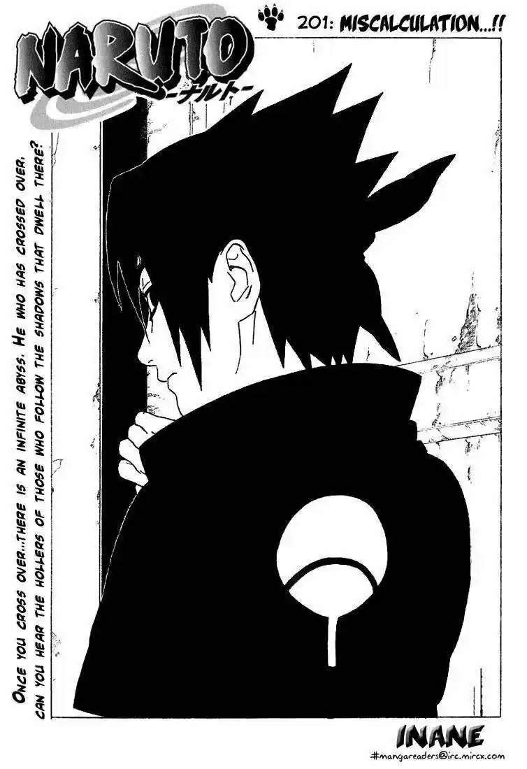 Naruto: Chapter 201 - Page 1