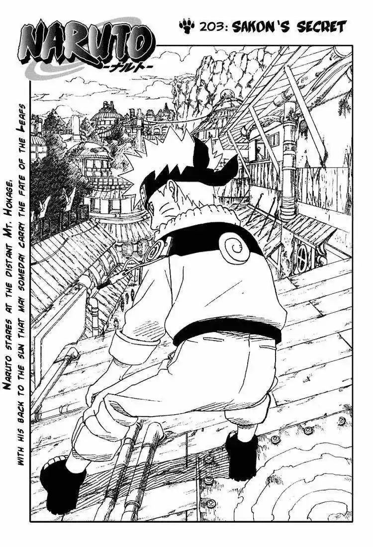 Naruto: Chapter 203 - Page 1