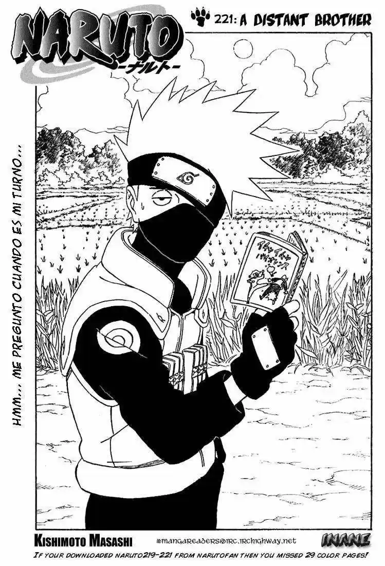 Naruto: Chapter 221 - Page 1