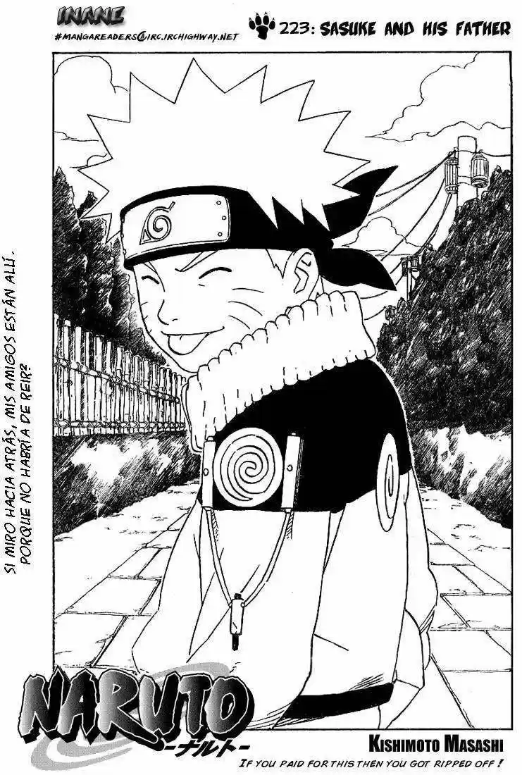 Naruto: Chapter 223 - Page 1