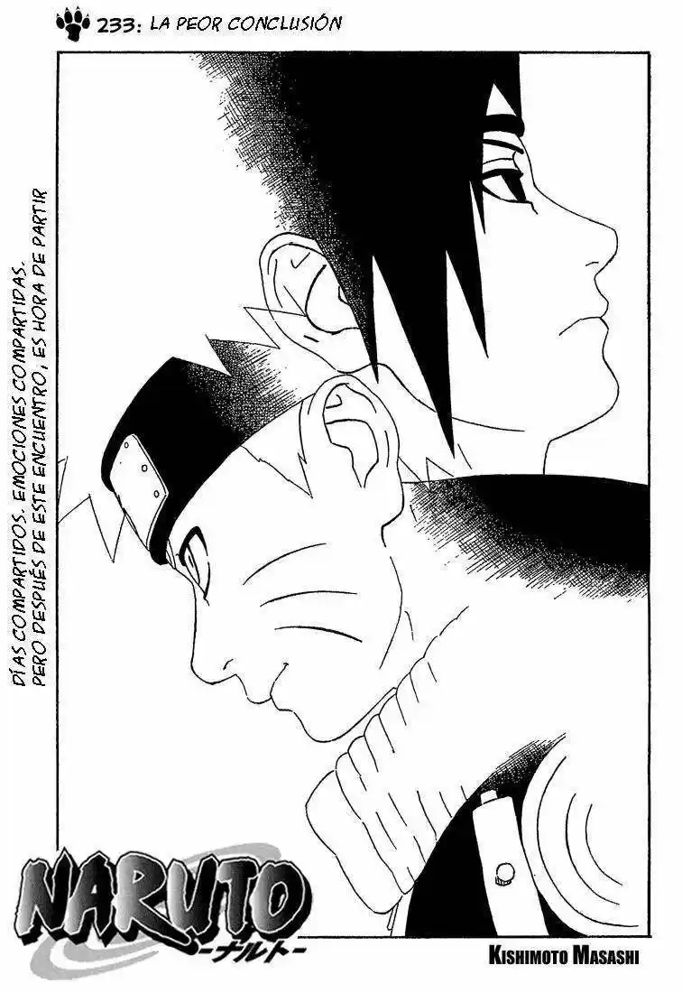 Naruto: Chapter 233 - Page 1