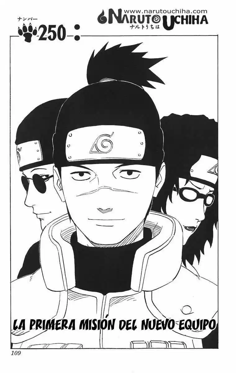 Naruto: Chapter 250 - Page 1