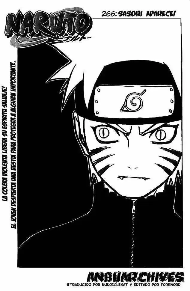 Naruto: Chapter 266 - Page 1