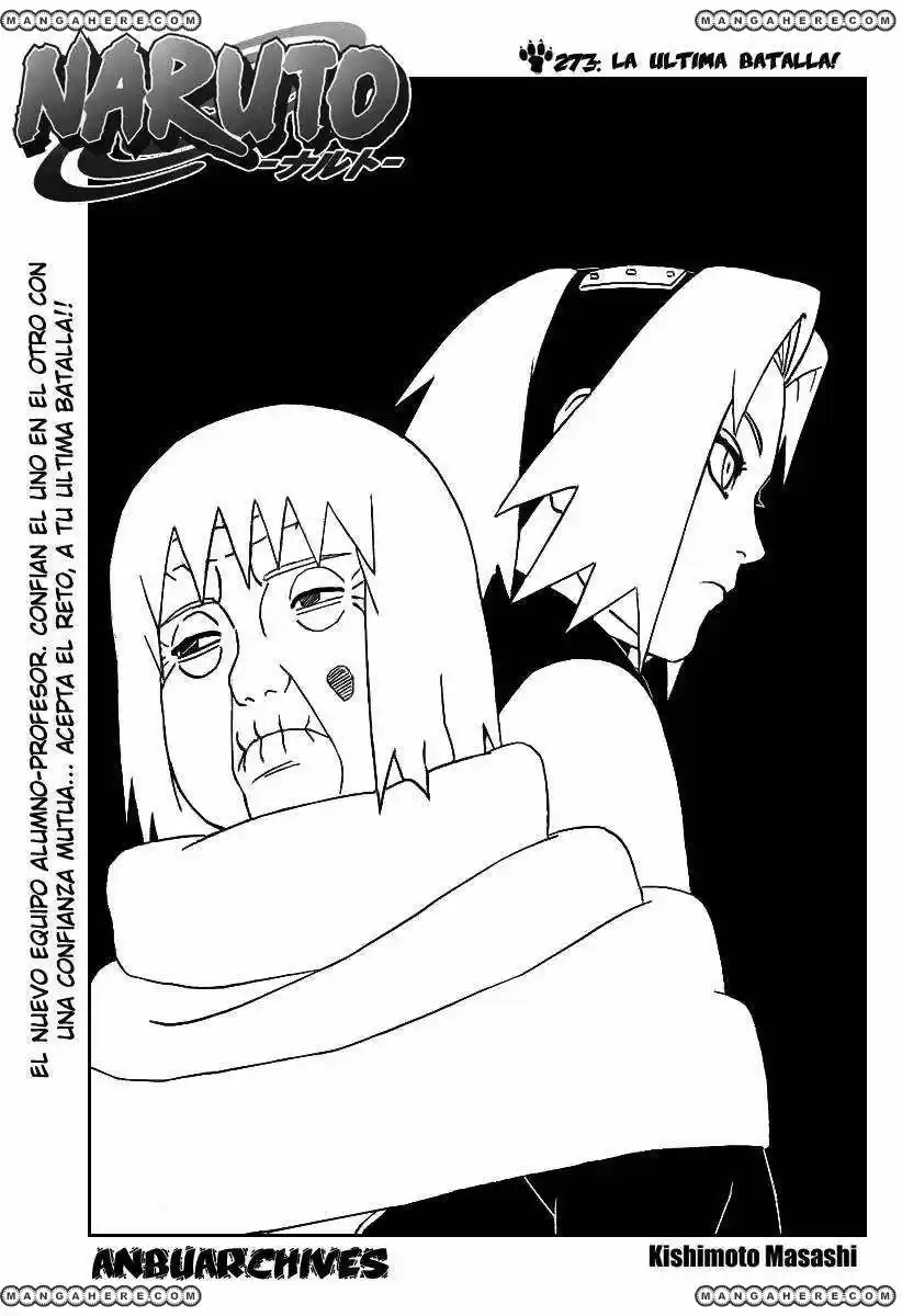 Naruto: Chapter 273 - Page 1
