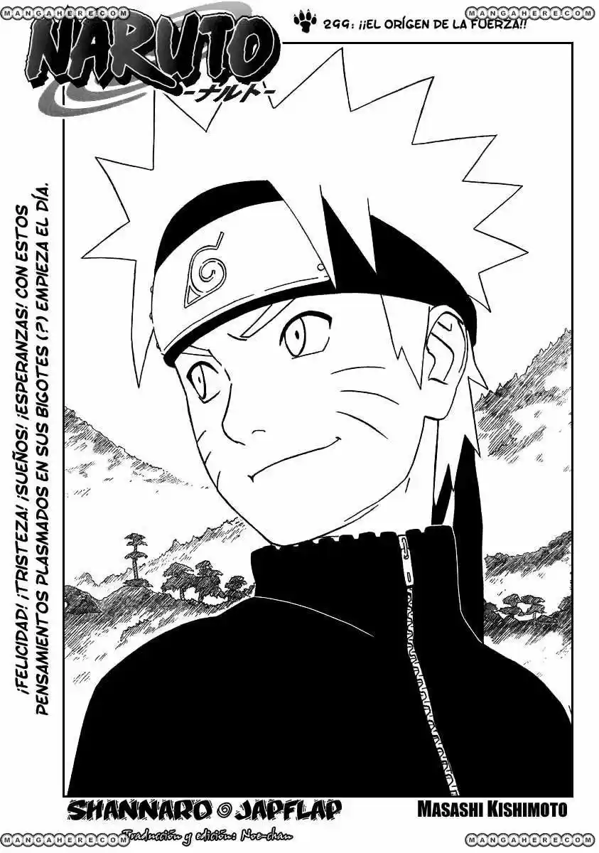 Naruto: Chapter 299 - Page 1