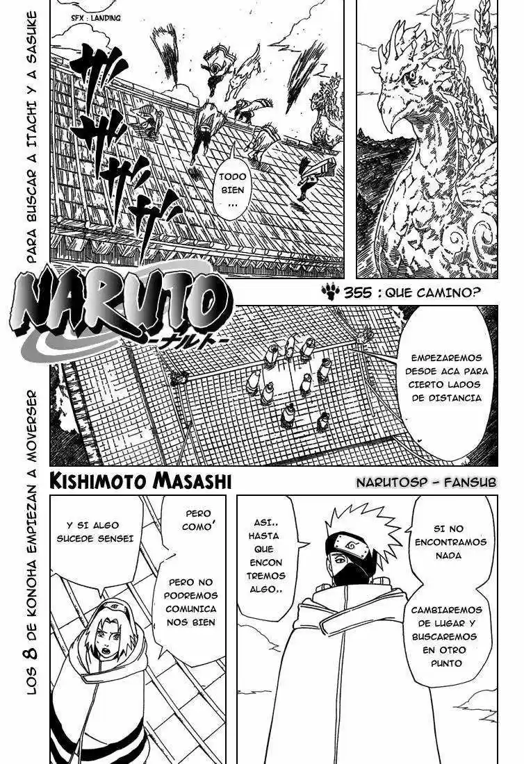 Naruto: Chapter 355 - Page 1