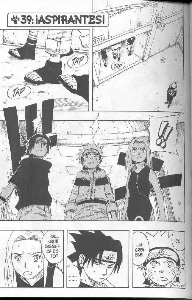 Naruto: Chapter 39 - Page 1