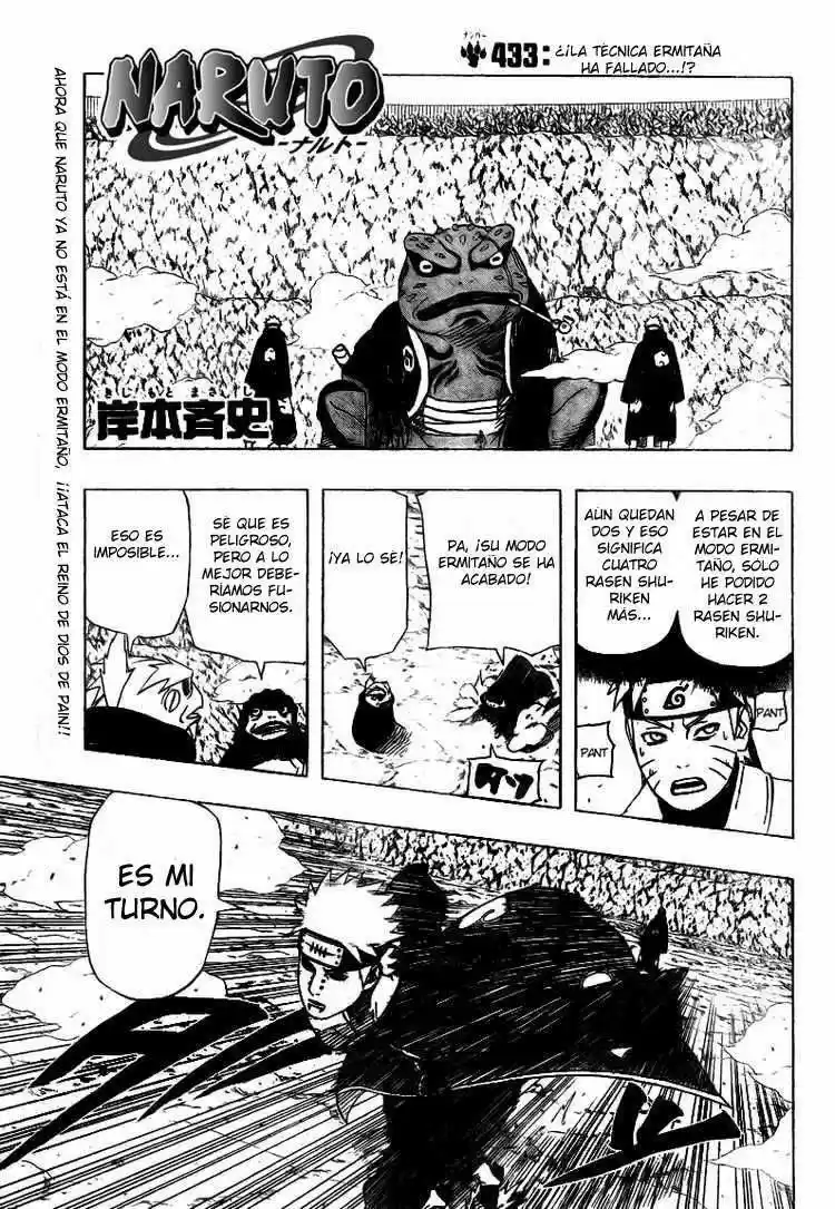 Naruto: Chapter 433 - Page 1