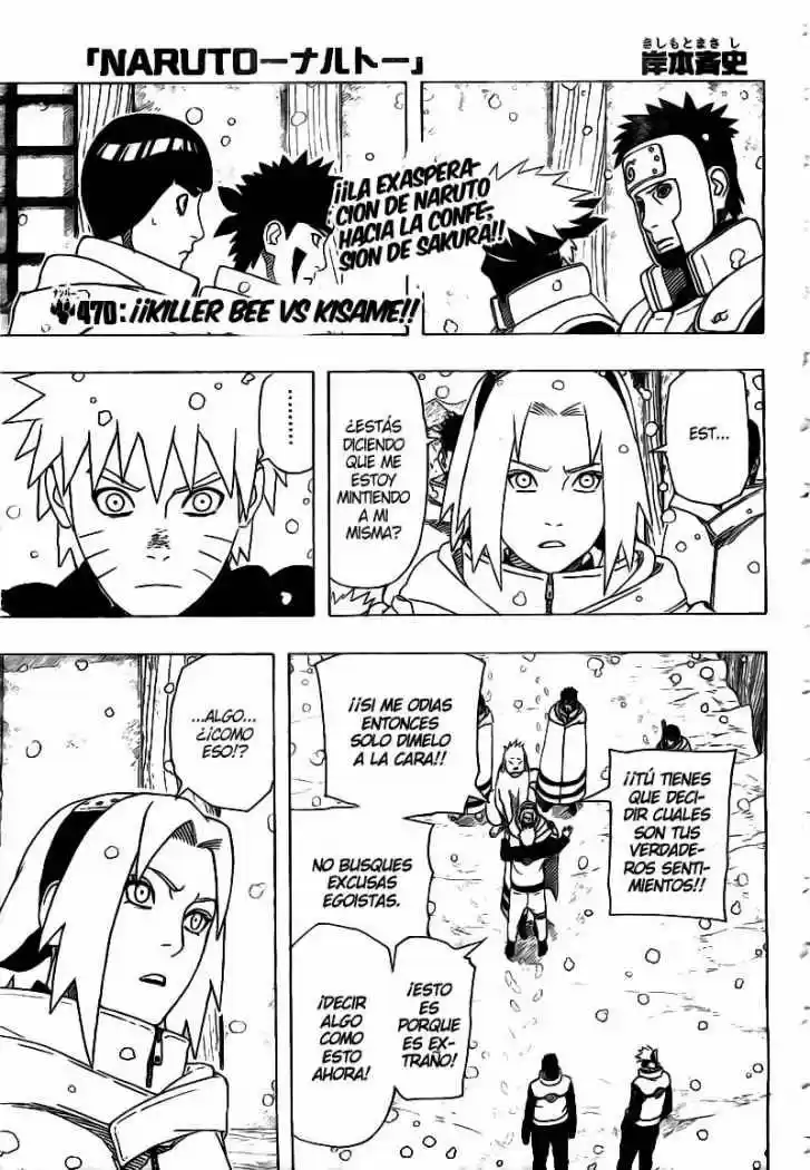 Naruto: Chapter 470 - Page 1