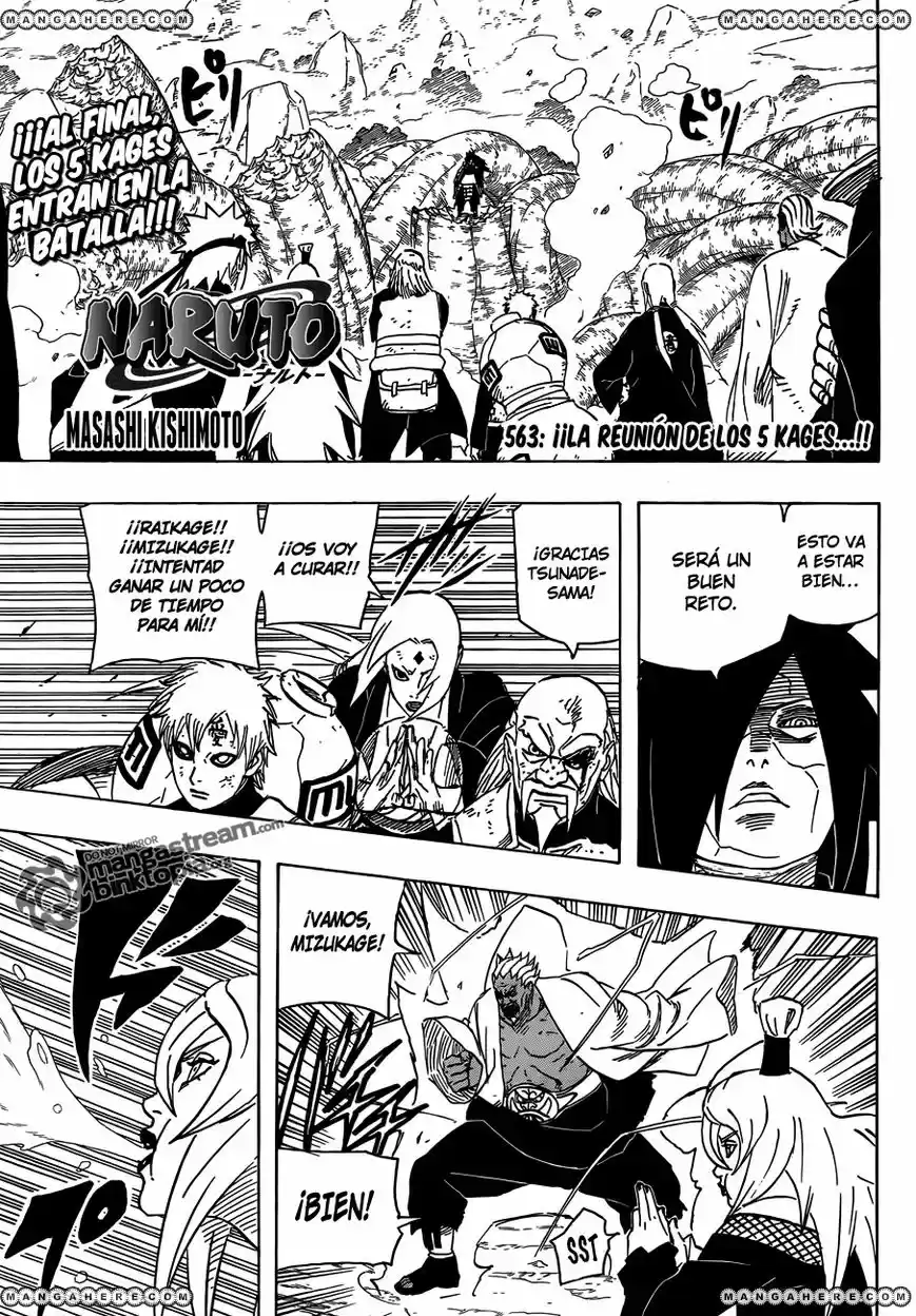 Naruto: Chapter 563 - Page 1
