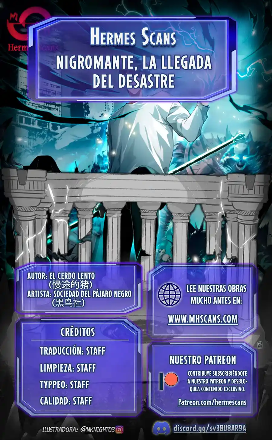 Nigromante, La Llegada Del Desastre: Chapter 11 - Page 1