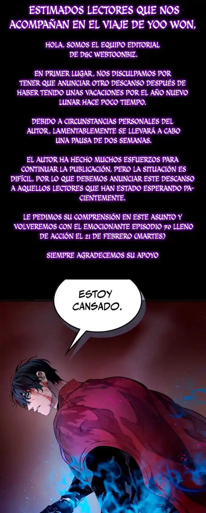 Nivelando Con Los Dioses: Chapter 69 - Page 1