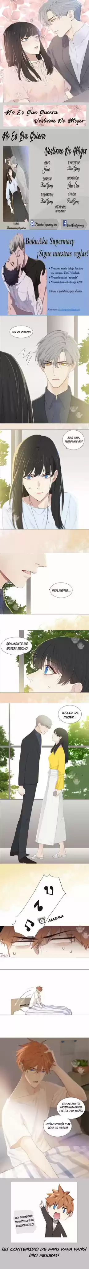 No Es Que Quiera Vestirme De Mujer: Chapter 0 - Page 1