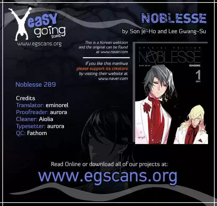 Noblesse: Chapter 289 - Page 1