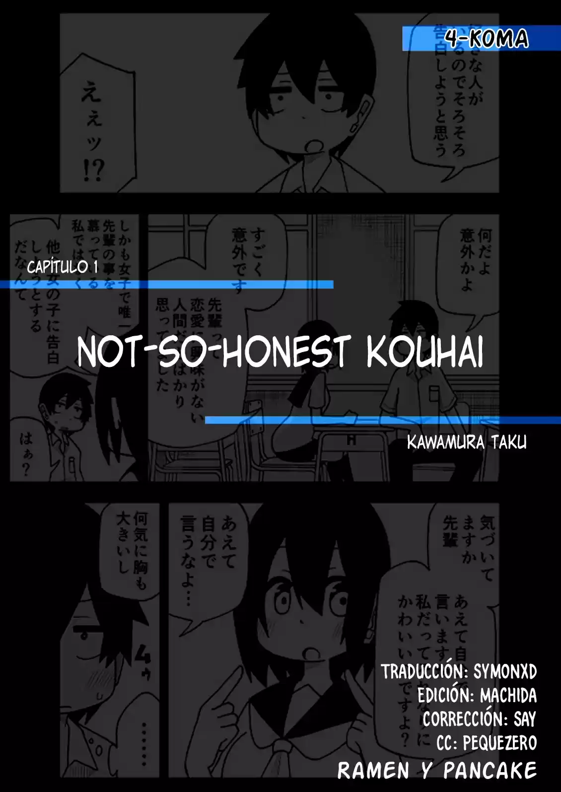 Not-so-honest Kouhai: Chapter 1 - Page 1