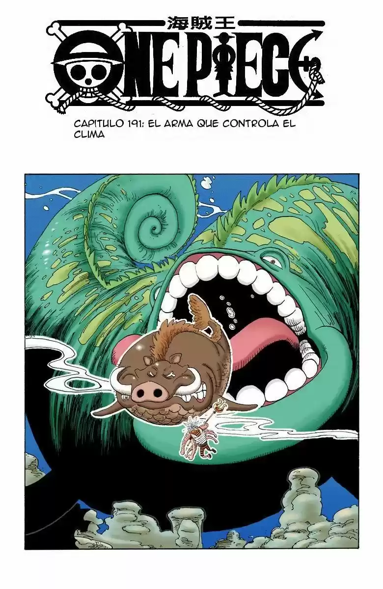 One Piece (full Color: Chapter 191 - Page 1