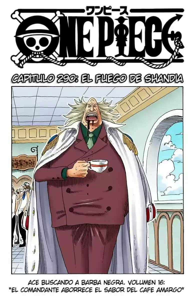 One Piece (full Color: Chapter 290 - Page 1