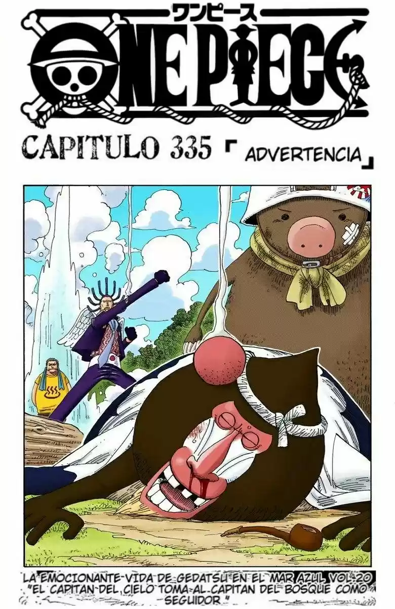 One Piece (full Color: Chapter 335 - Page 1