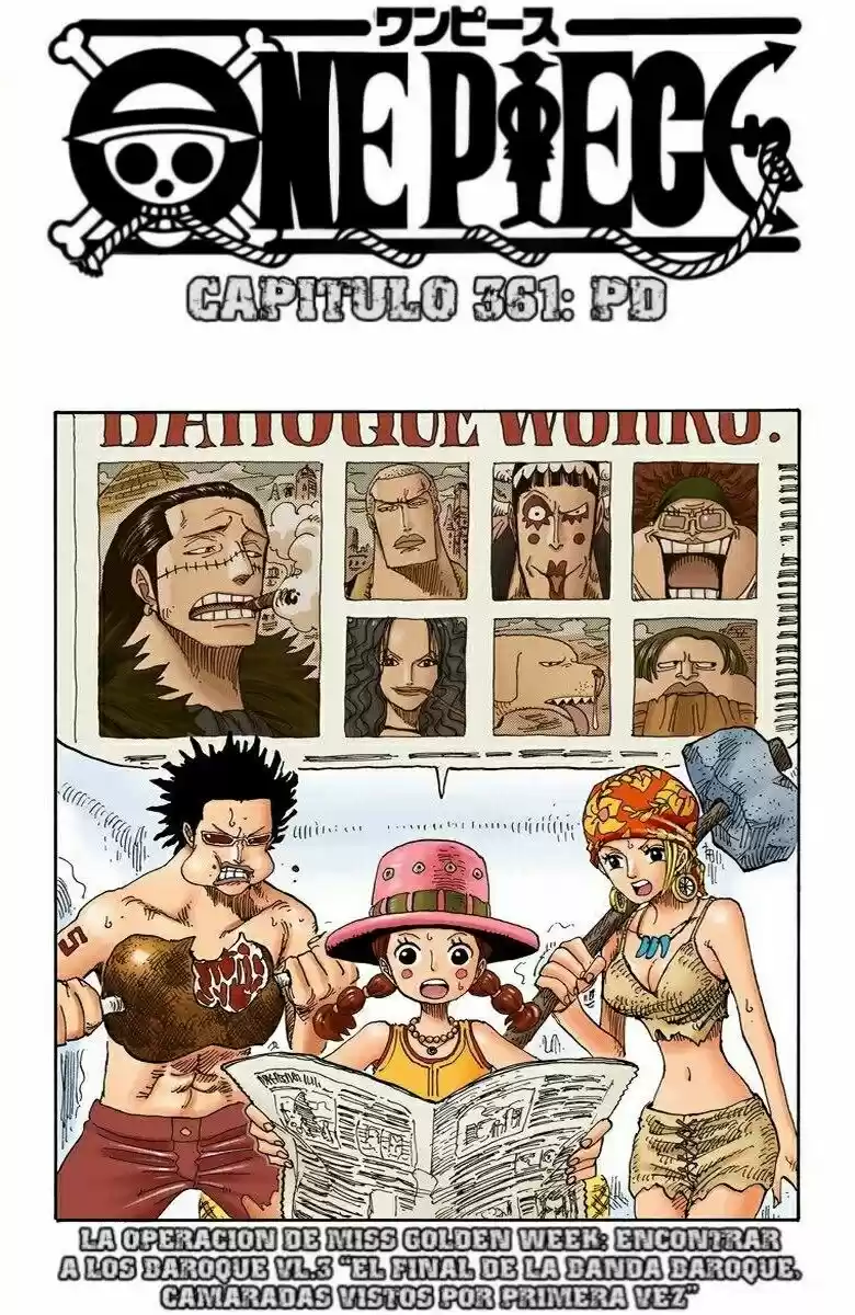 One Piece (full Color: Chapter 361 - Page 1