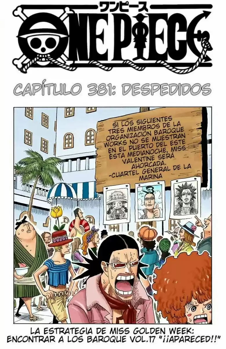 One Piece (full Color: Chapter 381 - Page 1