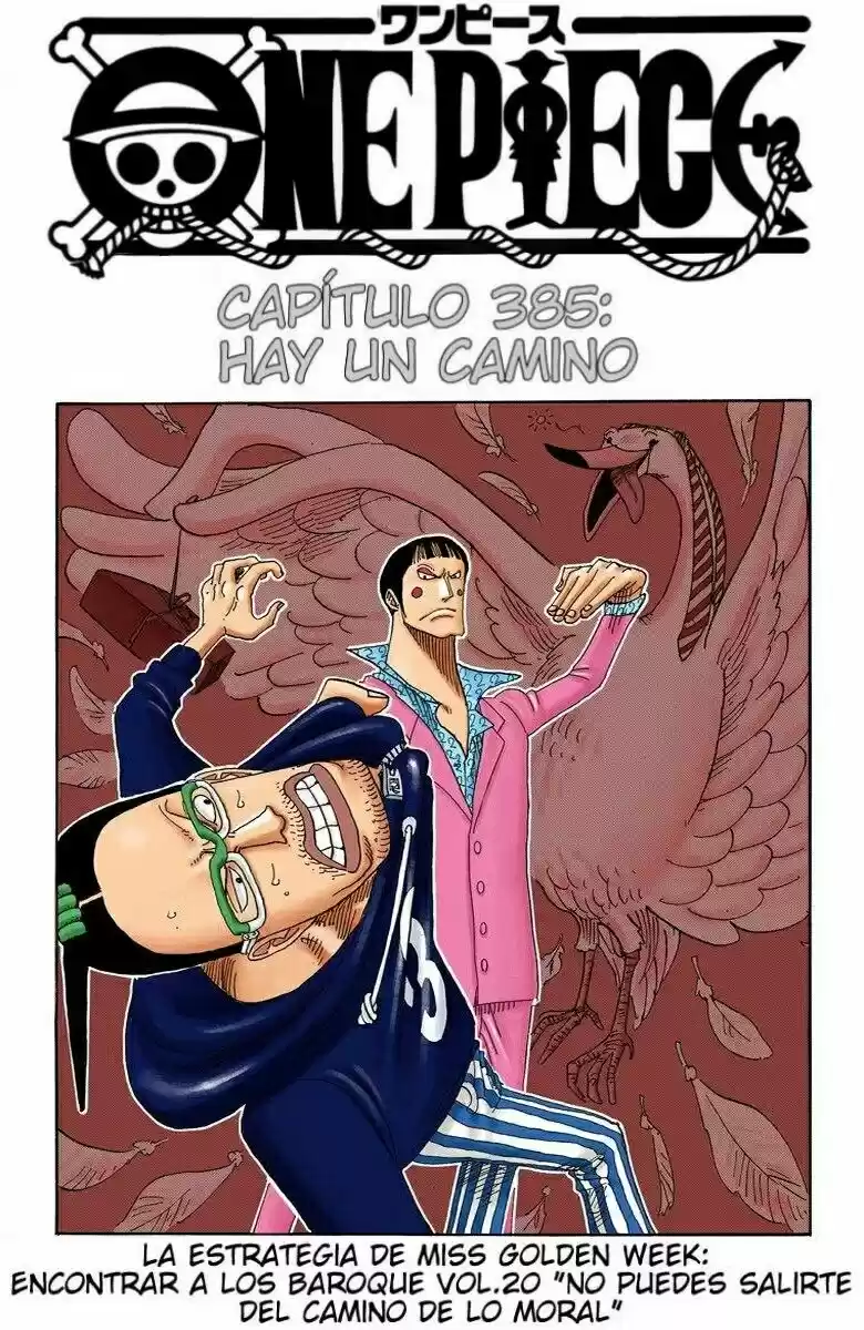 One Piece (full Color: Chapter 385 - Page 1