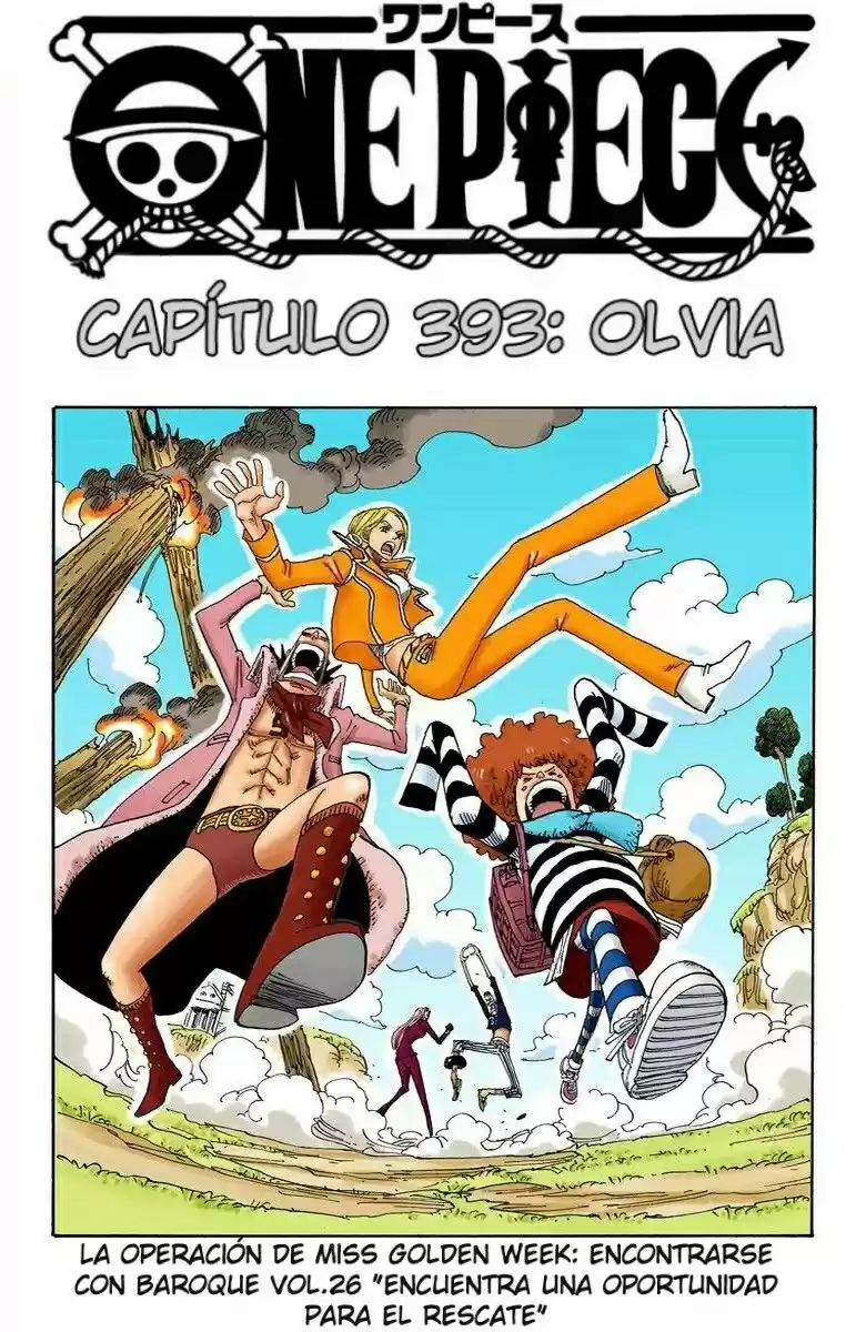 One Piece (full Color: Chapter 393 - Page 1