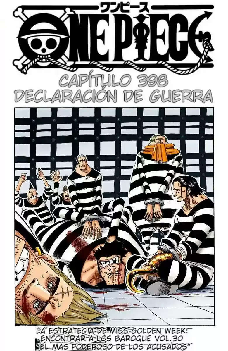 One Piece (full Color: Chapter 398 - Page 1