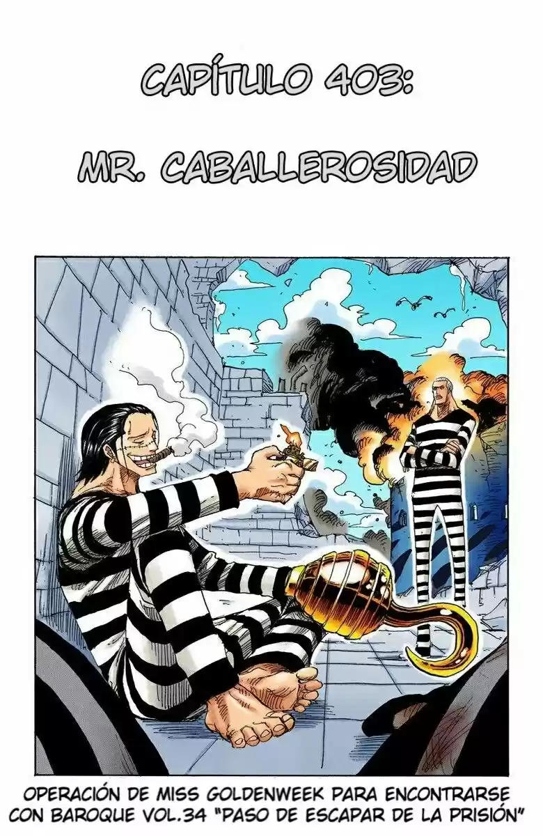 One Piece (full Color: Chapter 403 - Page 1