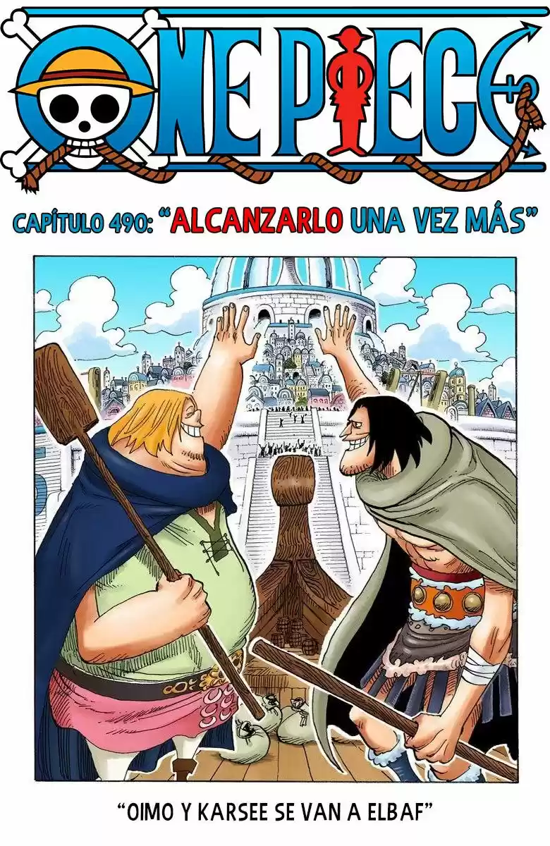 One Piece (full Color: Chapter 490 - Page 1