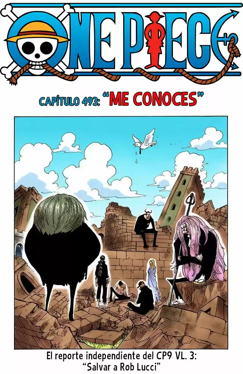 One Piece (full Color: Chapter 493 - Page 1